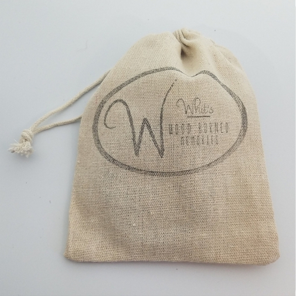 Posh Princess Wood Slice Ornament With Personalization Wood Burned On The Back - Picture 3 of 3